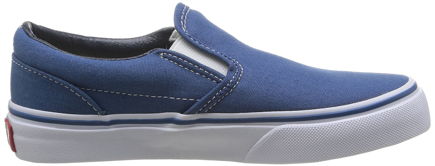 Vans Women's Sneaker 3.5 Big Kid Navy/True White