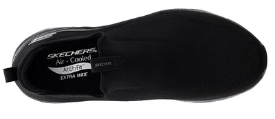 Skechers Men's Arch Fit Keep It Up 10.5 X-Wide Black