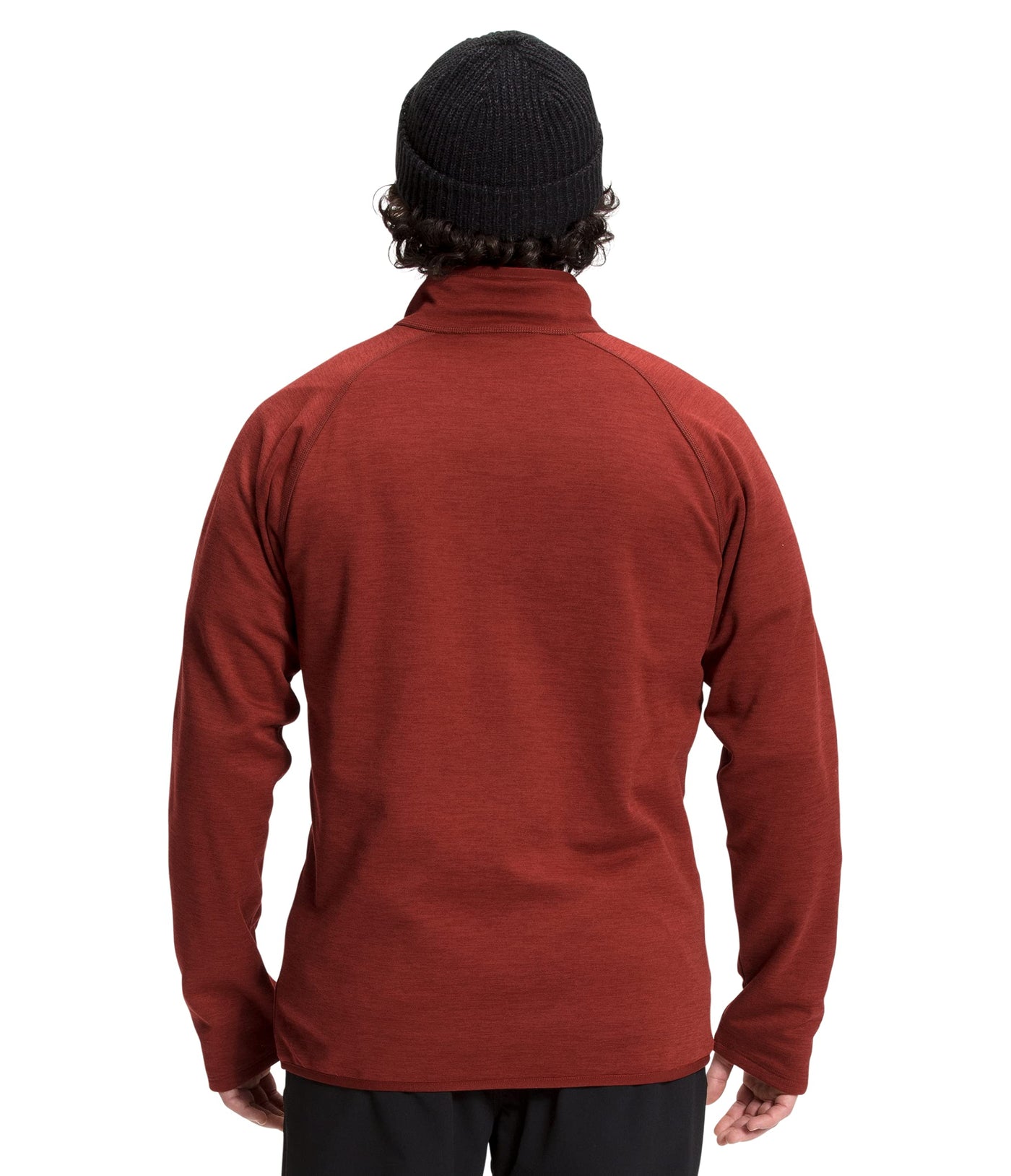 THE NORTH FACE Men's Canyonlands Full Zip, Brick House Red Heather, X-Large