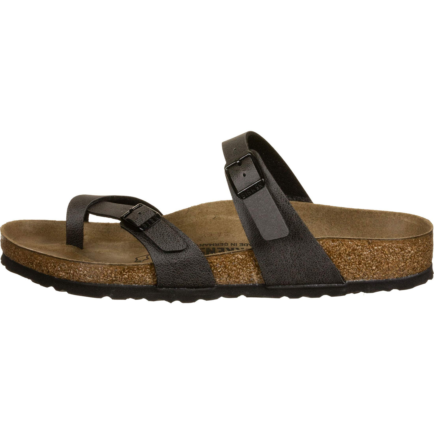 Birkenstock Womens Mayari Birko-Flor Flip Flop Summer Sandals - Anthracite -5-5.5