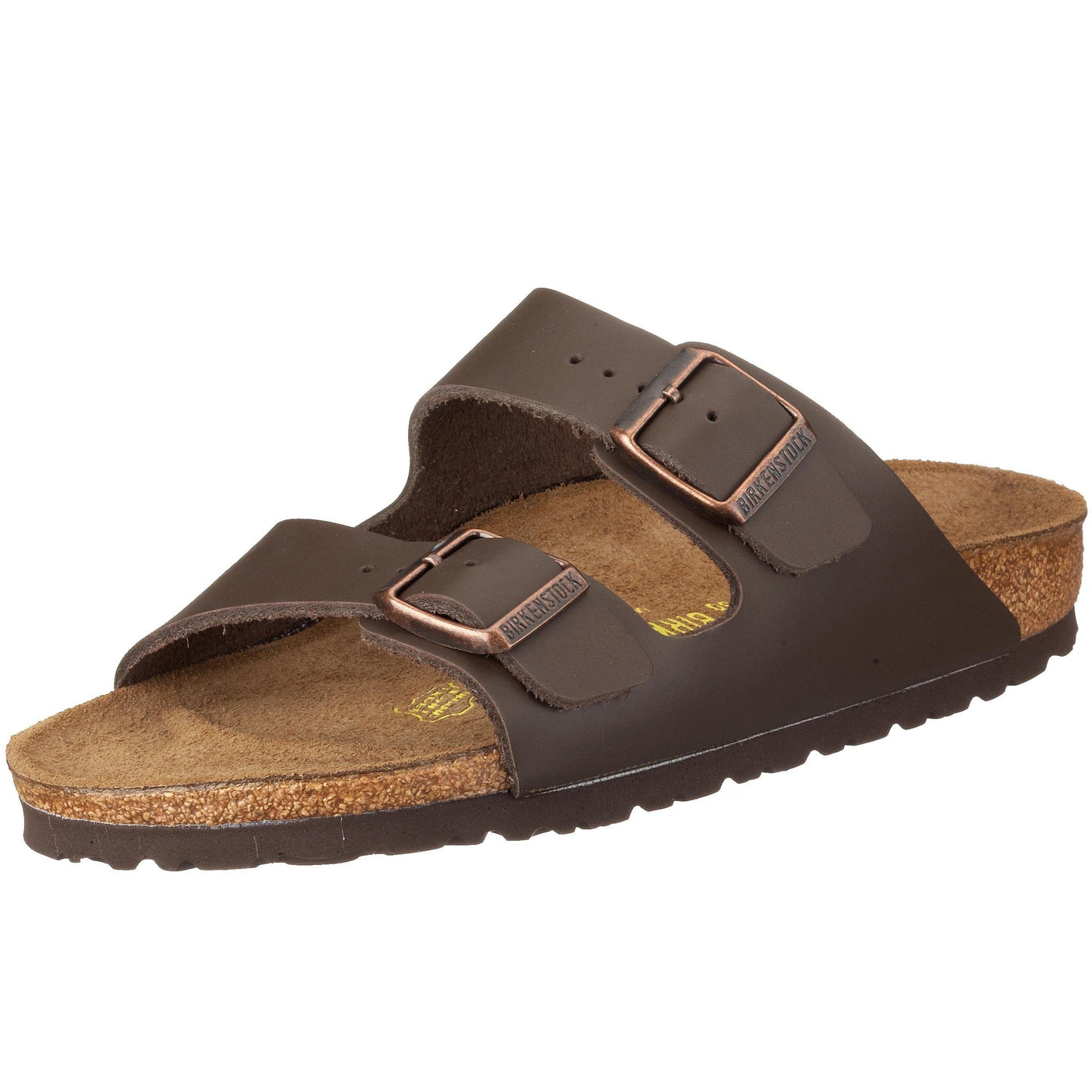 BIRKENSTOCK Original Arizona Leather Regular Width, Dark Brown L6 M4 37,0