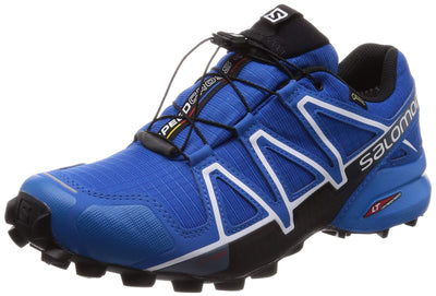 Salomon Men's Speedcross 4 GORE-TEX Trail Running Shoes 8.5 Blue Sky Diver Indigo Bunting Black