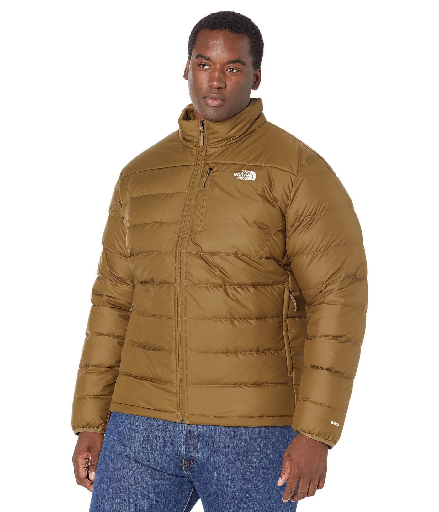 THE NORTH FACE Men's Aconcagua Jacket (Standard and Big Size), Military Olive, 3X