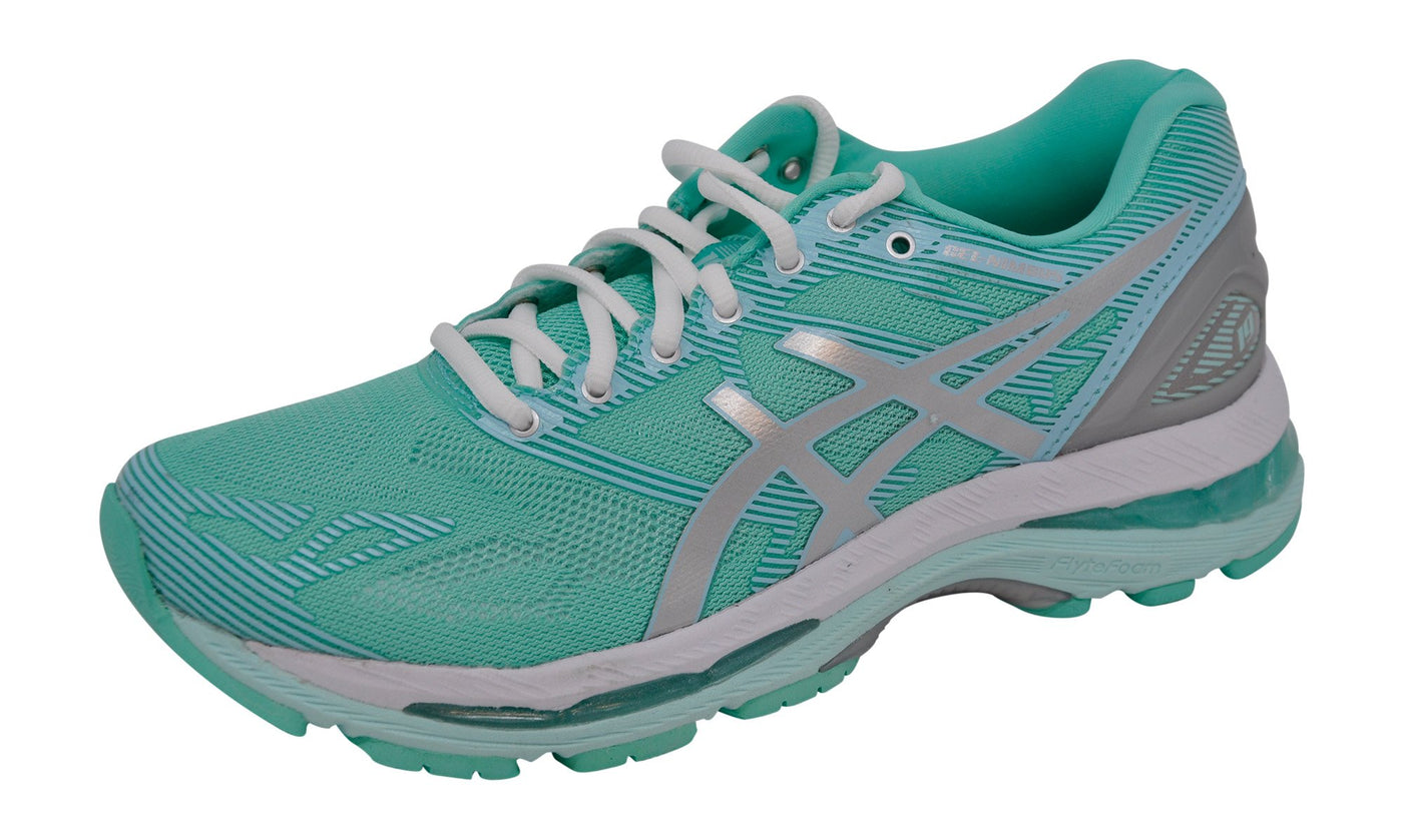 ASICS Women's Gel-Nimbus 19 Exclusive 6.5 Mint/Silver