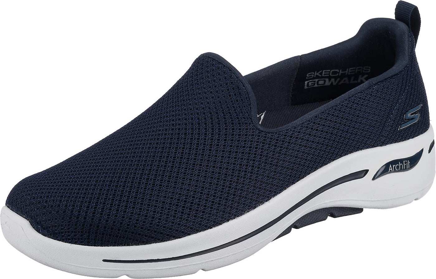 Skechers Go Walk Arch Fit Navy/White 7.5 B (M)