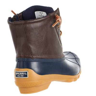 Sperry Women's Saltwater Snow Boot 6.5 Navy/Brown