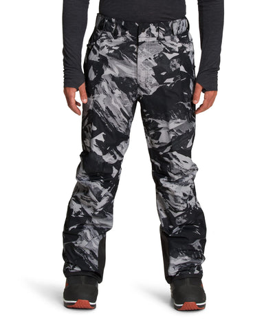 THE NORTH FACE Freedom Pant - Men's TNF Black Tonal Mountainscape Print Small Regular