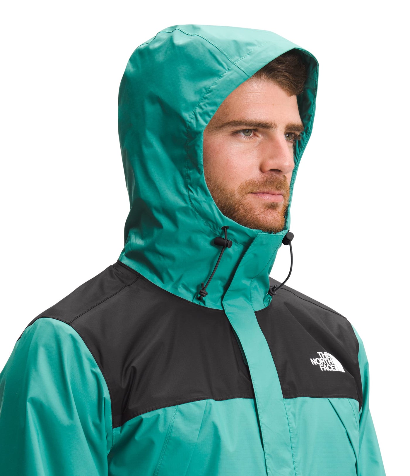 THE NORTH FACE Antora Jacket - Men's TNF Black/Porcelain Green, L