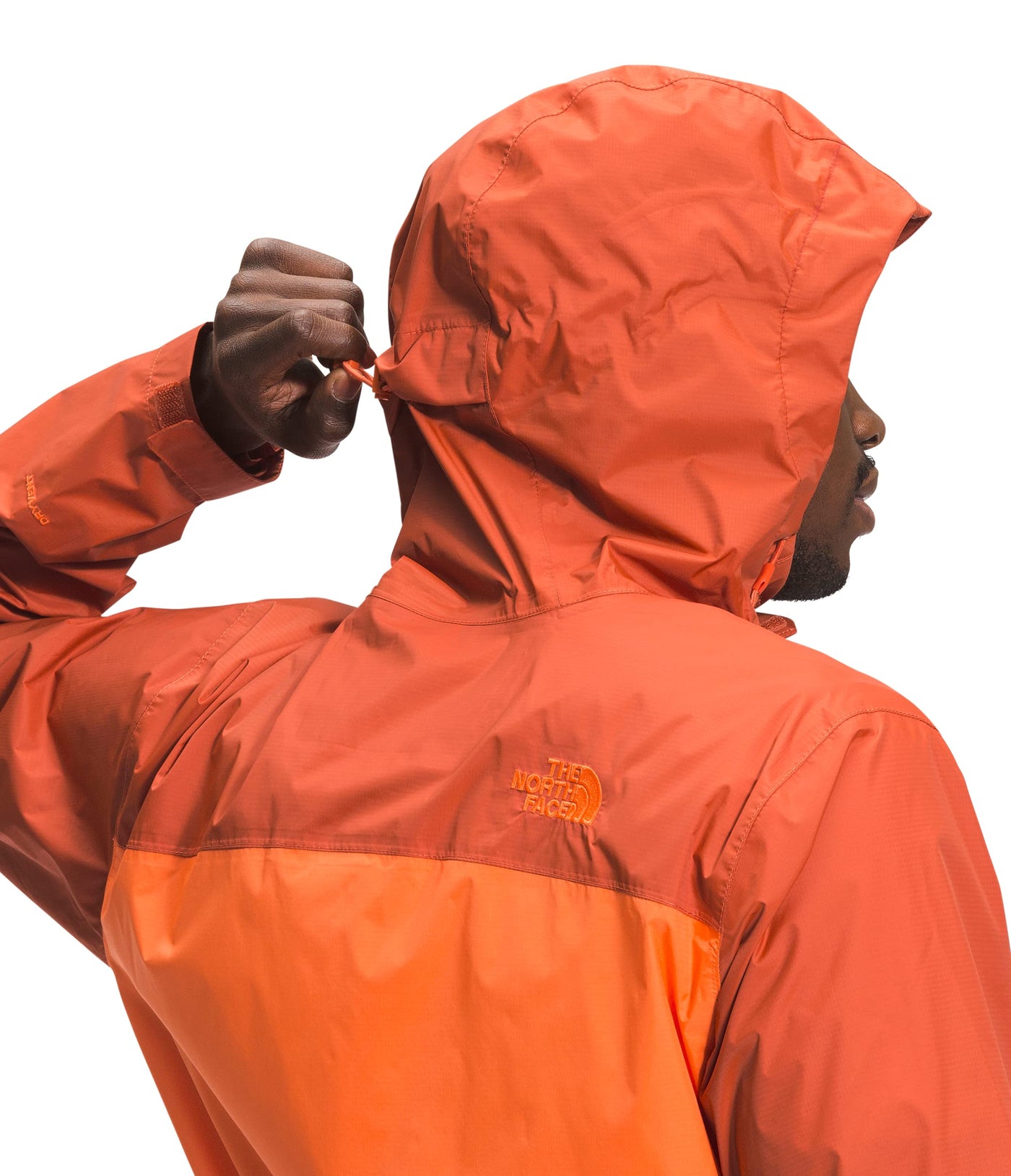 The North Face Men's Venture 2 Jacket, Red Orange/Burnt Ochre, L