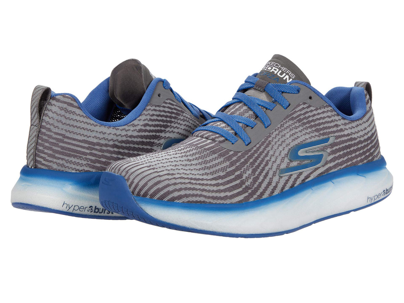 Skechers Go Run Forza 4 Grey/Blue 11.5