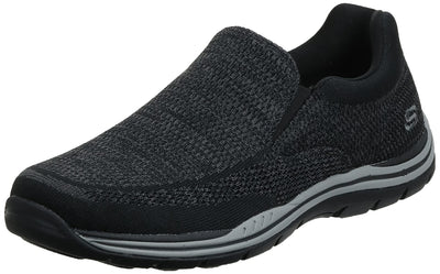 Skechers Men's Expected Gomel Slip-On Loafer 12 X-Wide Black