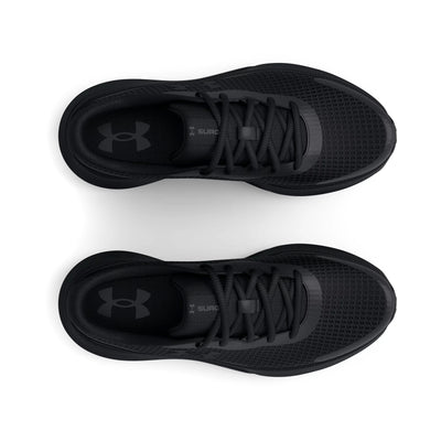 Under Armour Women's Surge 3 Running Shoe 6.5 Black (002)/Black