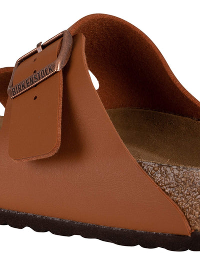 Birkenstock Arizona Birko-flor Softfootbed, Unisex Adults’ Mules, Ginger Brown, us:7.5