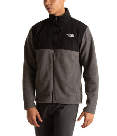 THE NORTH FACE Men's Sun Rise Full Zip, TNF Black Heather, S