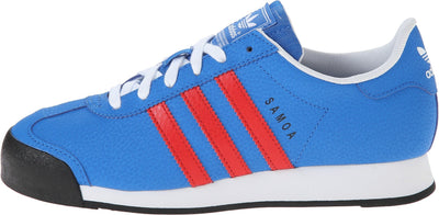 adidas Originals Kids Samoa (Big Kid) Bluebird/Red/Core Black 6.5 Big Kid M