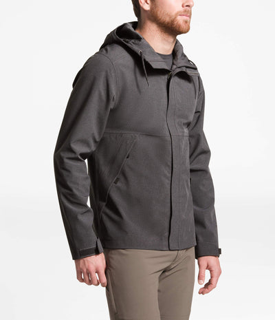 THE NORTH FACE Men's Apex Flex DryVent Jacket, TNF Dark Grey Heather, Small