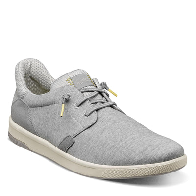 Florsheim Crossover Canvas Elastic Lace Slip-On Sneaker Light Gray Canvas 13 M (D)