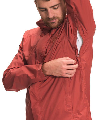 THE NORTH FACE Men’s Venture 2 Waterproof Hooded Rain Jacket (Standard and Big & Tall Size), Tandoori Spice Red, 3X-Large