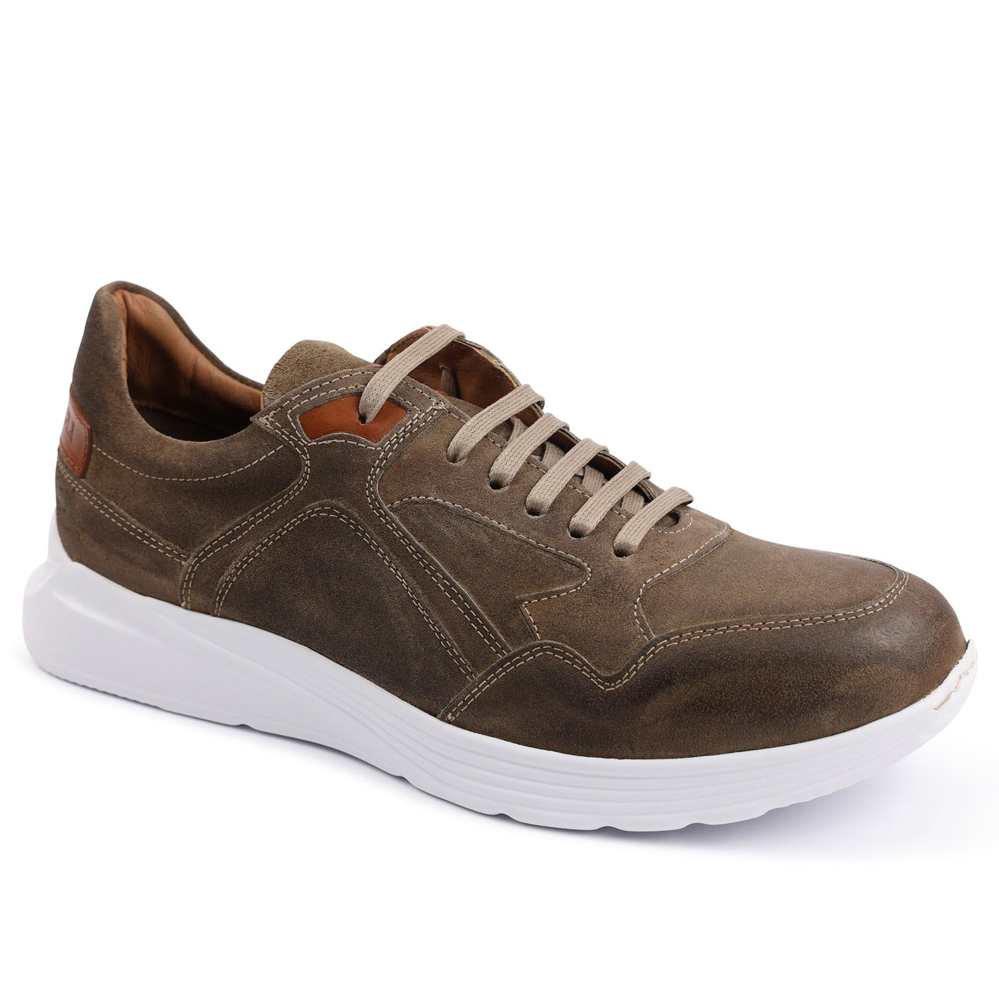 Bruno Magli Vista Taupe Suede EU 40.5 (US Men's 7.5) D (M)