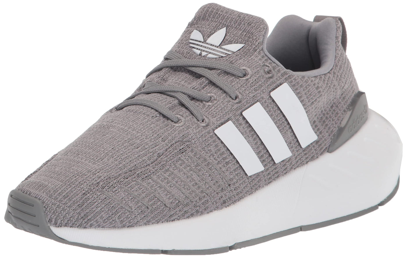 adidas Unisex-Child Swift Run 22 Sneaker 6.5 Big Kid Grey/White/Grey