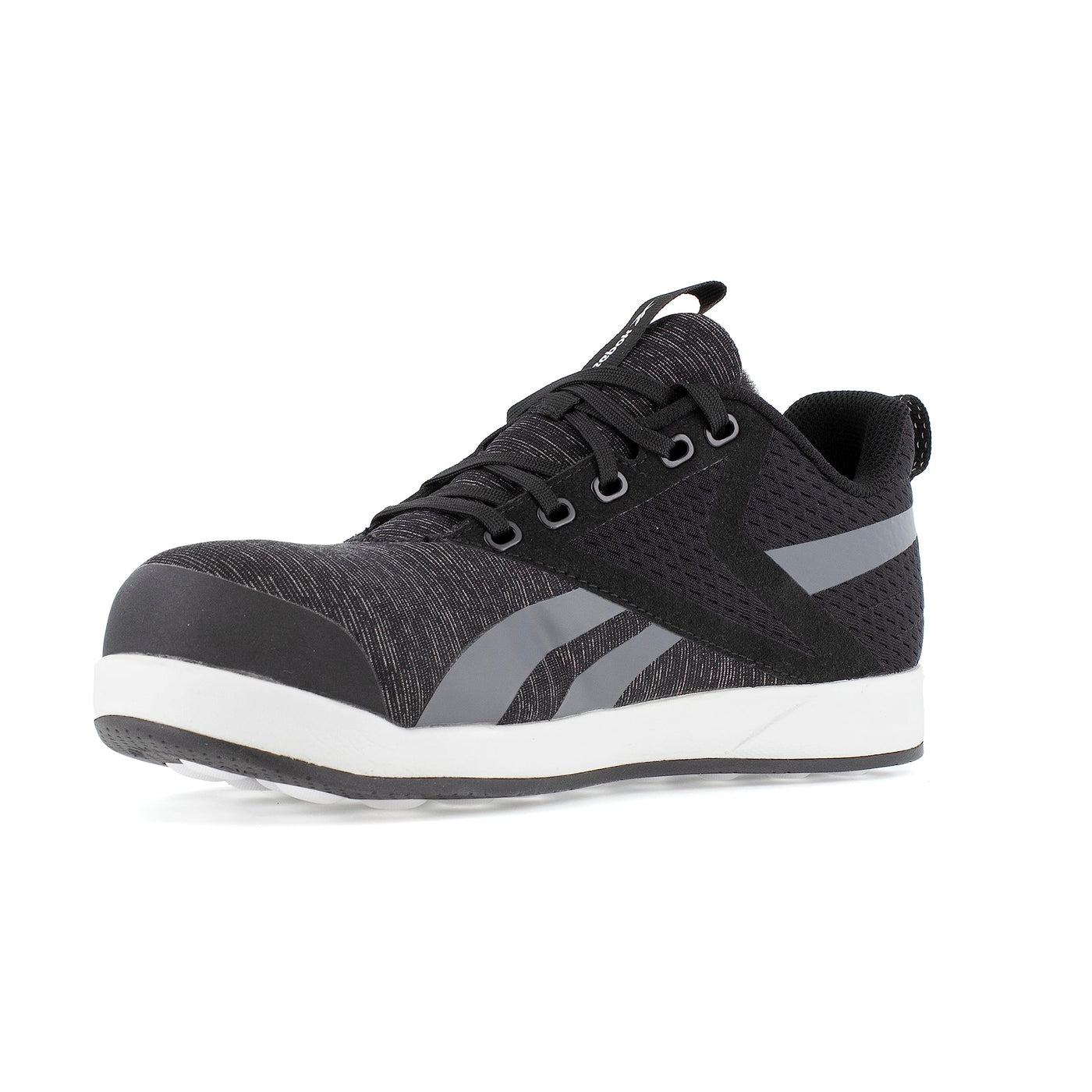 Reebok Women's Rb236 Ever Road 3.0 DMX Work Construction Oxford Shoe Black and Grey Safety 9 B (M) Black/Grey