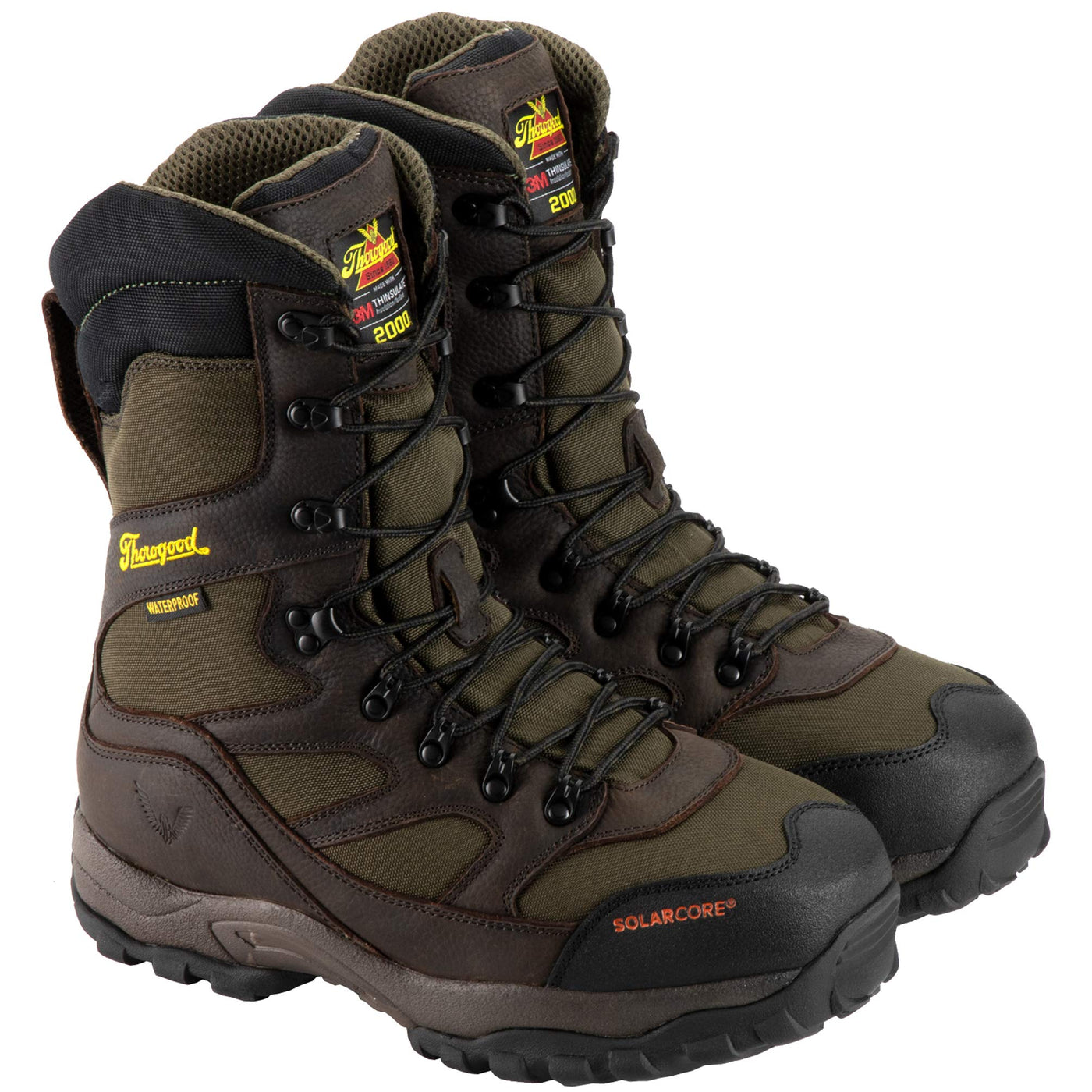 Thorogood Men's 864-4169 Mountain Ridge Insulated With Solarcore Boot, Maxi Brown - 10 W