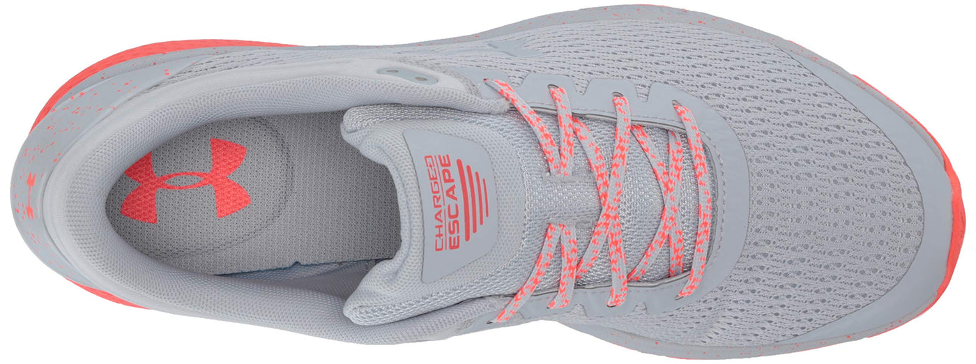 Under Armour Women's UA Charged Escape 3 Reflect Running Shoe 10.5 Gray/Rift Blue