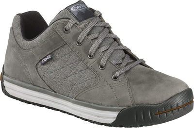 Oboz Mendenhall Low Canvas Hiking Shoes - Men's, 9 US, Medium, Gunmetal, 80701-Gunmetal-9-Medium