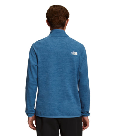 THE NORTH FACE Men's Canyonlands 1/2 Zip Pullover Sweatshirt, Federal Blue Heather, X-Large