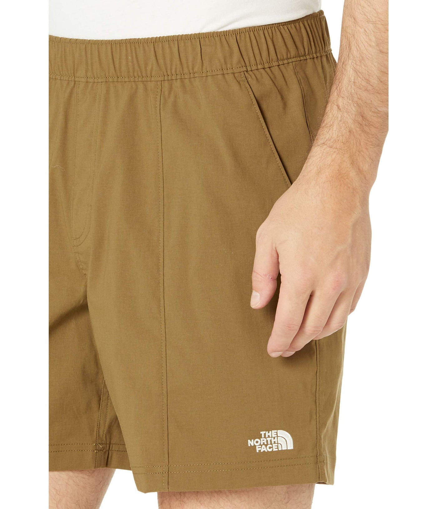 THE NORTH FACE Class V Pull-On Shorts Military Olive LG 5