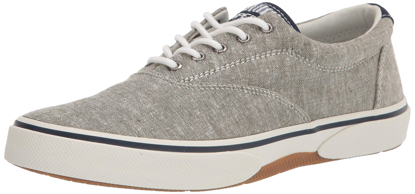 Sperry Men's, Halyard CVO Sneaker Chambray Olive 9.5 M