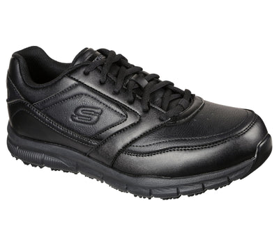 Skechers Men's Nampa Food Service Shoe 14 Wide Black