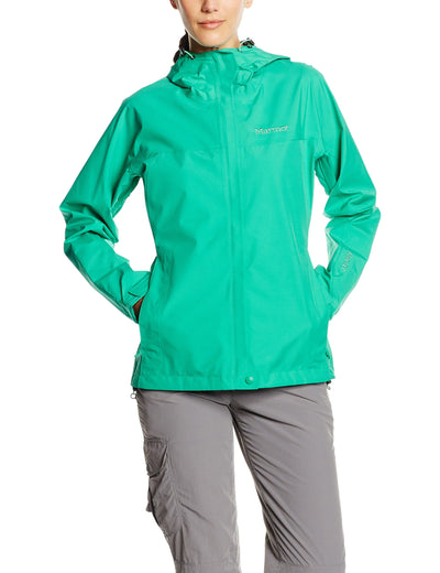 MARMOT Women's Minimalist Lightweight Waterproof Rain Jacket Gem Green X-Small