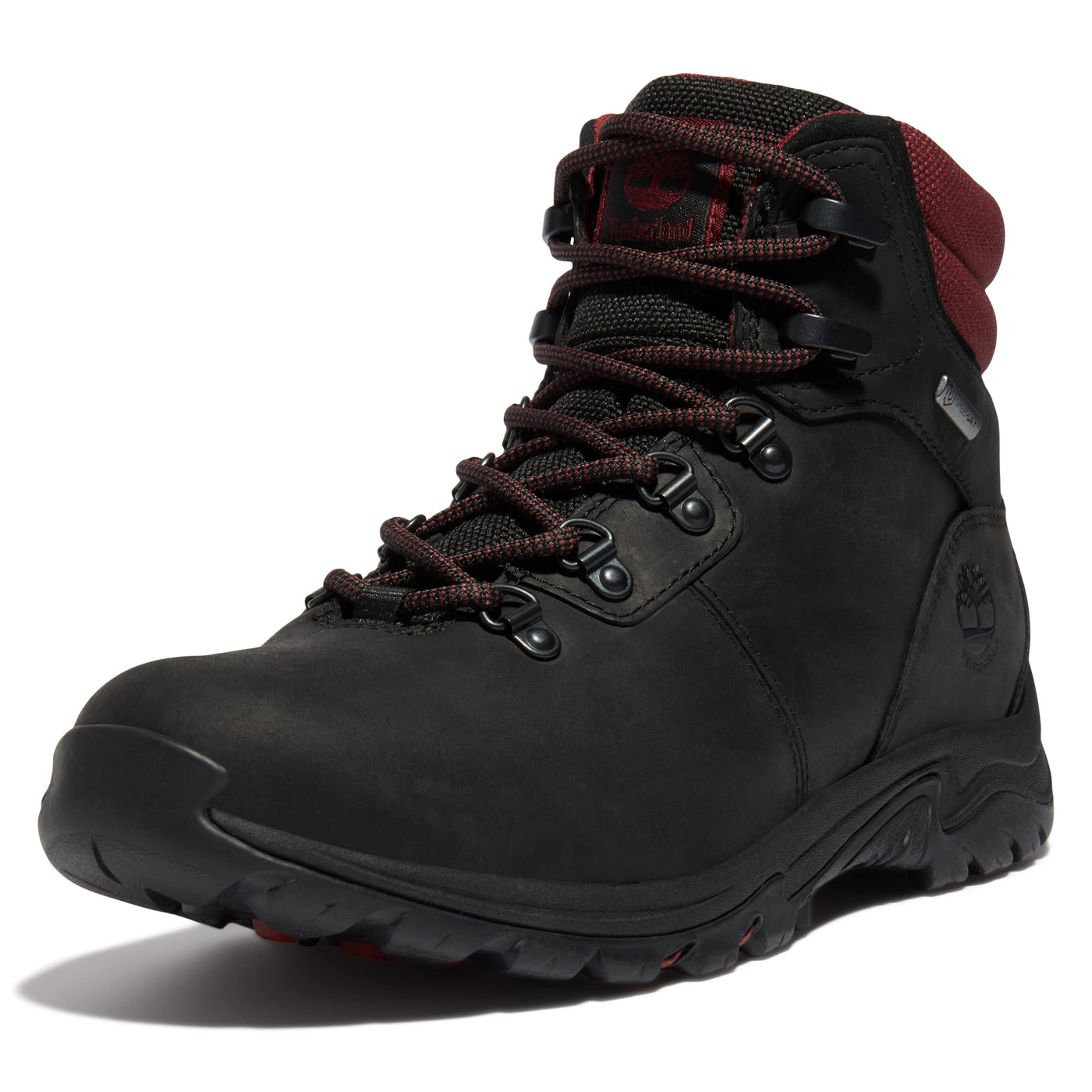 Timberland Men's Mt. Maddsen Valley Mid Waterproof 10 Black Full Grain