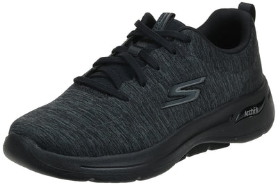 Skechers Performance Go Walk Arch Fit Moon Shadows Womens Oxford 8 CD US BlackBlack