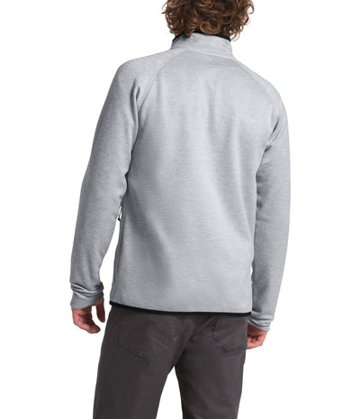 THE NORTH FACE Men's Canyonlands Full Zip, TNF Light Grey Heather, Medium