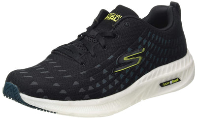 Skechers Go Run Smart Hyper-Solar View Running Shoe, Black/Blue - 11 M US