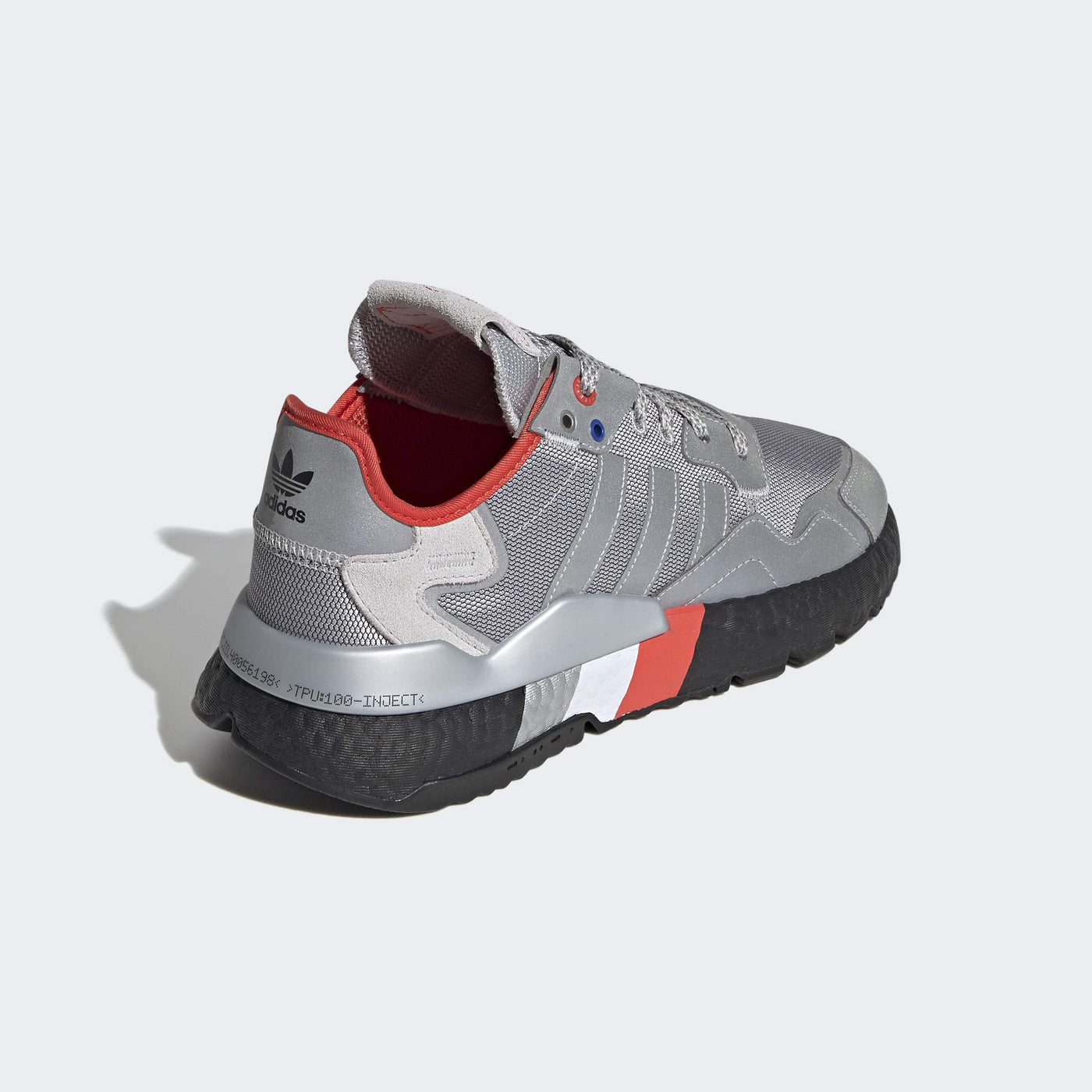 adidas Nite Jogger Silver/Silver/Black 9 D (M)