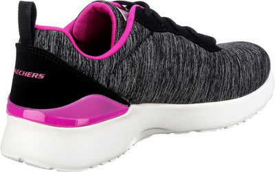 Skechers Women's 149344 Athleisure Sneaker 7 Black/Hot Pink