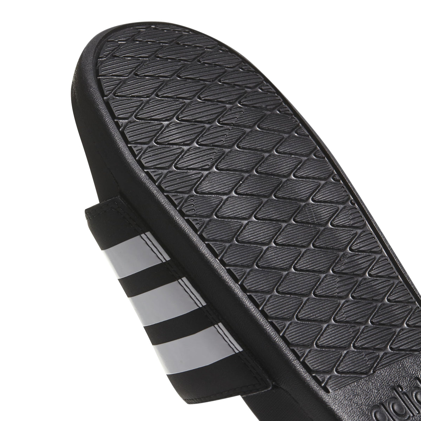 adidas Men's Swim Beach & Pool Shoes, Black Negbás Ftwbla 000, 10