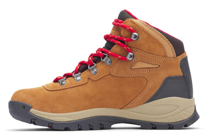 Columbia Women's First Generation Newton Ridge Plus Waterproof Amped 8.5 Elk, Mountain Red