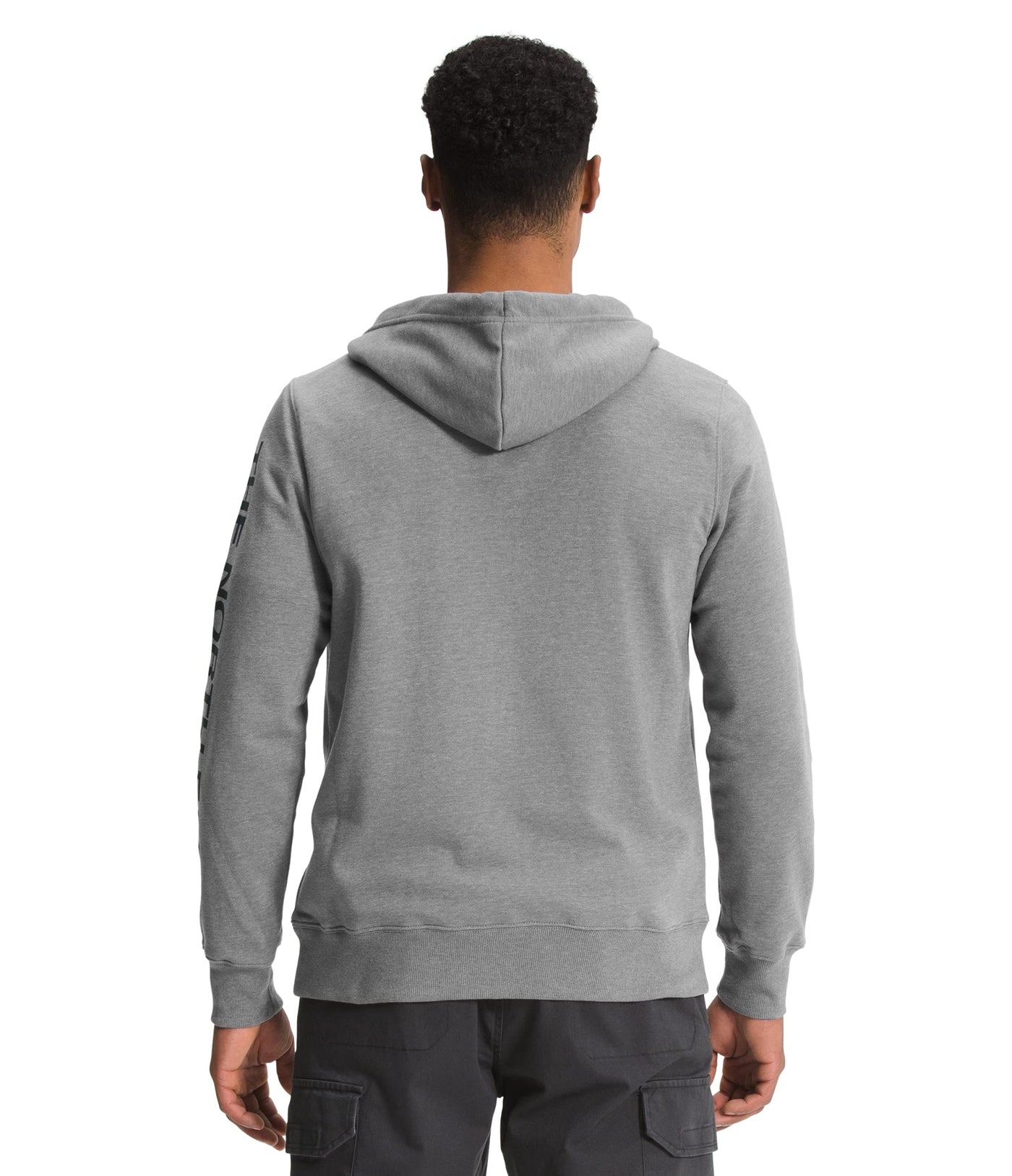 THE NORTH FACE Men's Brand Proud Full Zip Hoodie, TNF Medium Grey Heather, Large