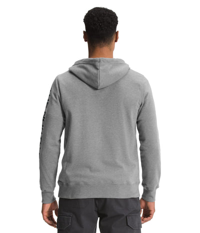 THE NORTH FACE Men's Brand Proud Full Zip Hoodie, TNF Medium Grey Heather, Small