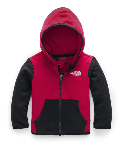 THE NORTH FACE Infant Glacier Full Zip Hoodie, TNF Red (Past Season), 6-12 Months