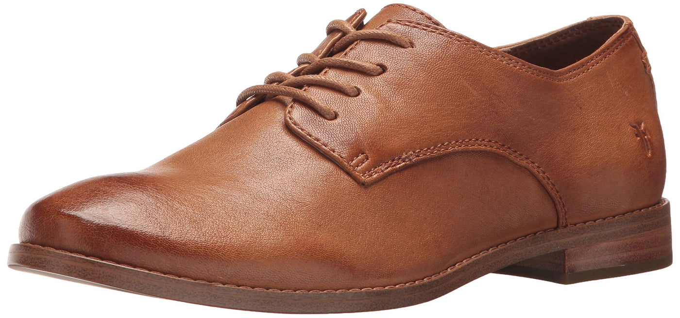 Frye New Women's Anna Oxford Camel 9