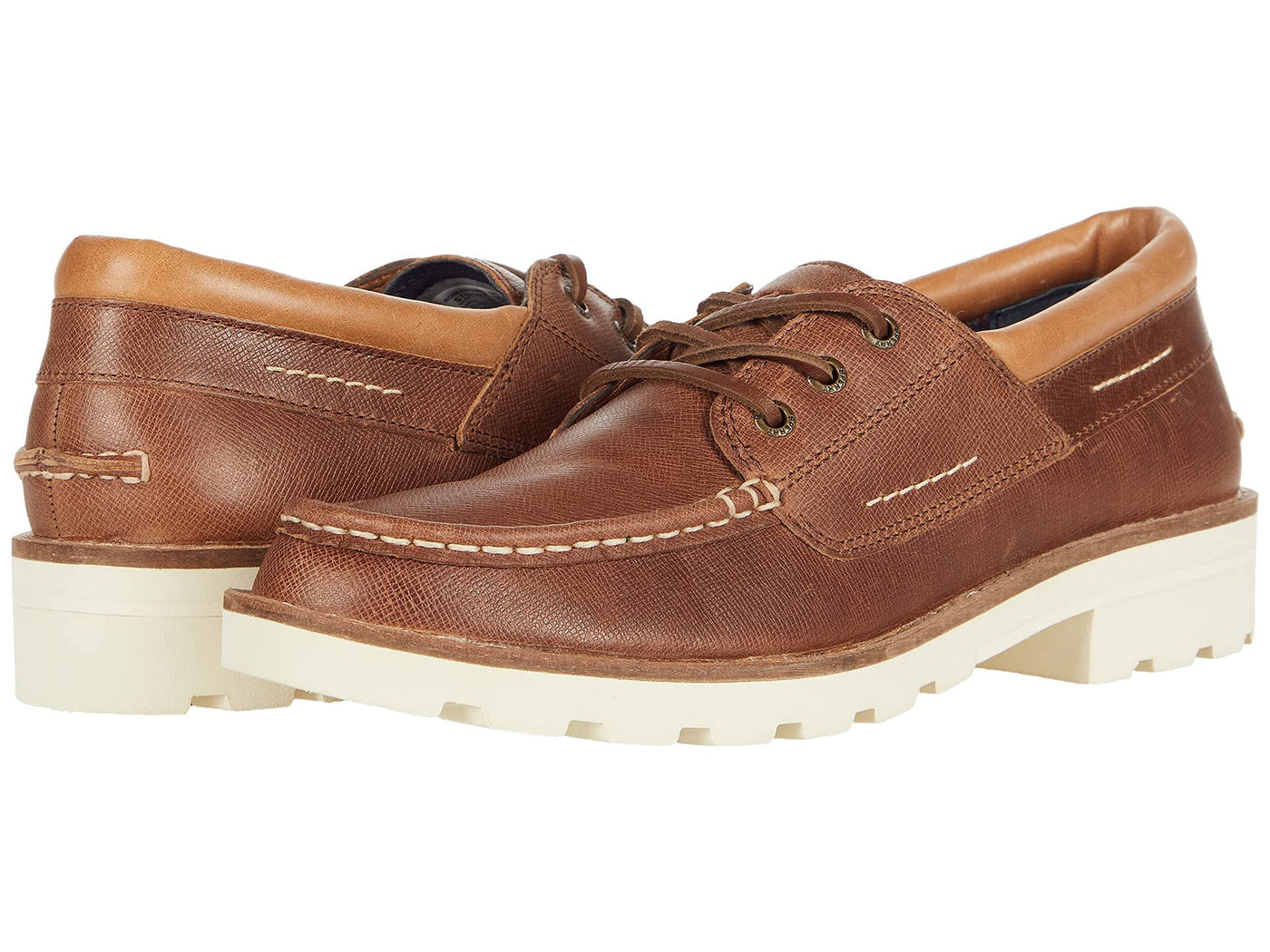 Sperry A/O Lug Boat Galway Leather Tan 5.5 M (B)