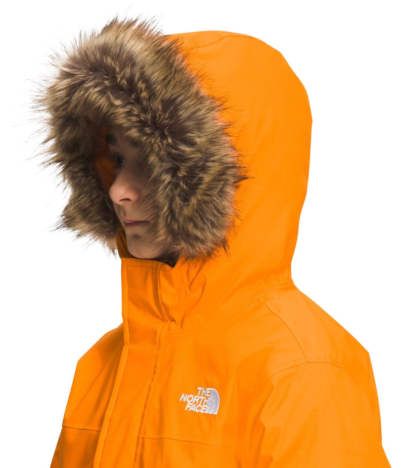 THE NORTH FACE Gotham Kids Jacket Cone Orange Small