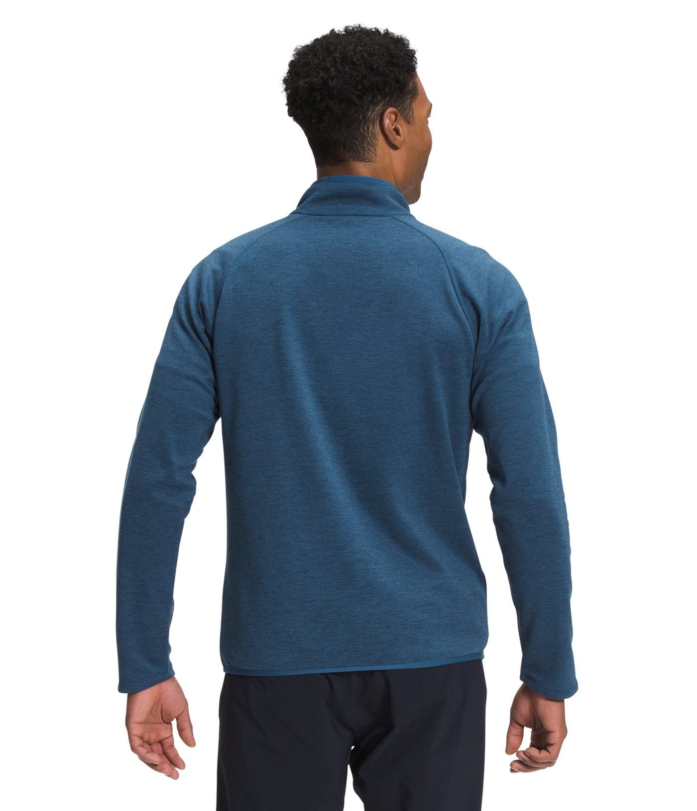 THE NORTH FACE Men's Canyonlands Full Zip, Monterey Blue Heather, Large