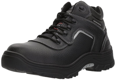 Skechers Men's Burgin sosder 10.5 Wide Black Embossed Leather