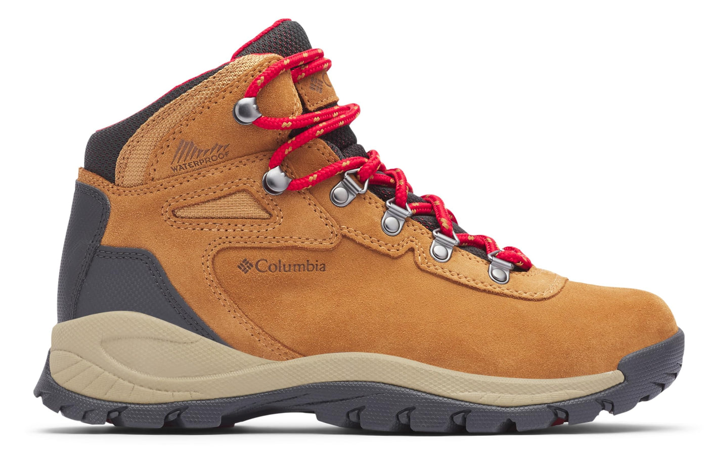 Columbia Women's First Generation Newton Ridge Plus Waterproof Amped 8.5 Elk, Mountain Red